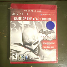 Batman: Arkham City GOTY Edition Greatest Hits 3D Compatible PS3