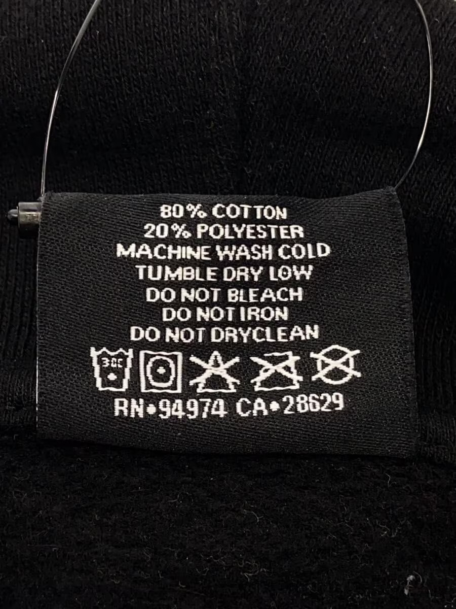 STUSSY BASIC STUSSY HOODIE Hoodie, Size L, Cotton, Black, Z4000SAS20 thumbnail 4