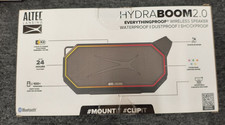 Altec Lansing HydraBoom 2.0 Bluetooth Speaker - Black, New, F1