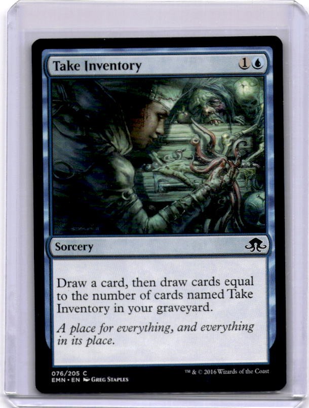 Eldritch Moon #76 Take Inventory