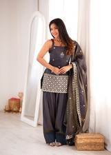 Pakistani Farshi Salwar Kameez Ready To Wear Dress Suits Wedding Party Bollywood