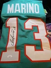 Dan Marino Signed Auto Inscribed Custom Jersey JSA COA Miami Dolphins NFL HOF