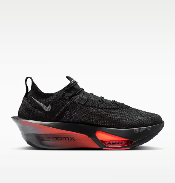 Nike Air Zoom Alphafly Next% 3 Black Bright Crimson Running Shoes