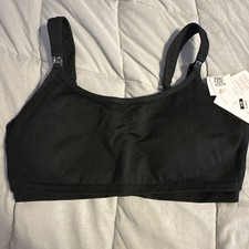 Auden NURSING Pumping Full Coverage T-Shirt Bra Black NWT Medium M