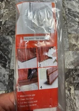Self-adhesive Bottom Door Draft Blocker Weather Stripping Sweep 35"heavy Duty