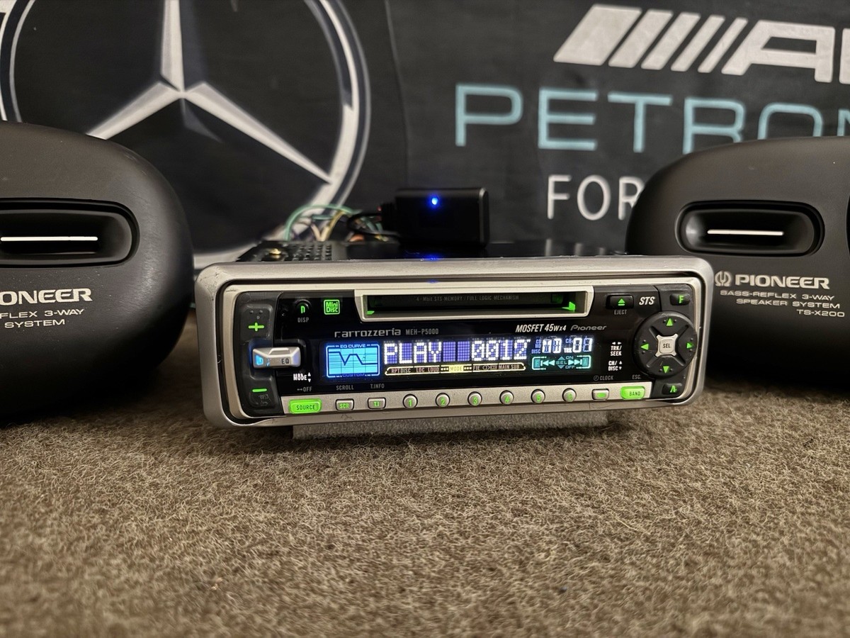 カーオーディオ Pioneer carrozzeria MEH-P5000 CARROZZERIA PIONEER MEH-P500 Car Radio Mini Disc Player