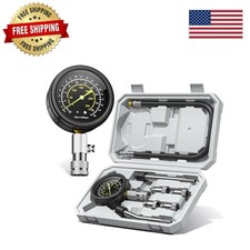 Complete Compression Testing Kit For Cars Atvs - Durable Gray Case Included Complete Compression Testing Kit For Cars Atvs - Durable Gray Case Included