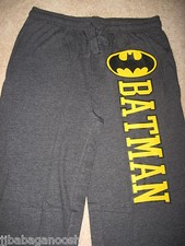 BATMAN The Joker comic Book Movie logo MEN'S NEW Sleep LOUNGE Pajama Pants L K