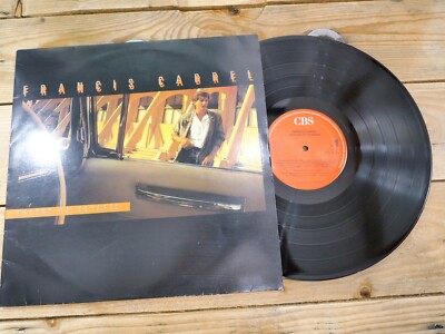 FRANCIS CABREL REISEFOTO LP 33T VINYL EX COVER EX 1985