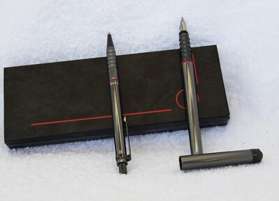 rOtring 400er Set - Kugelschreiber + Füller - anthrazit