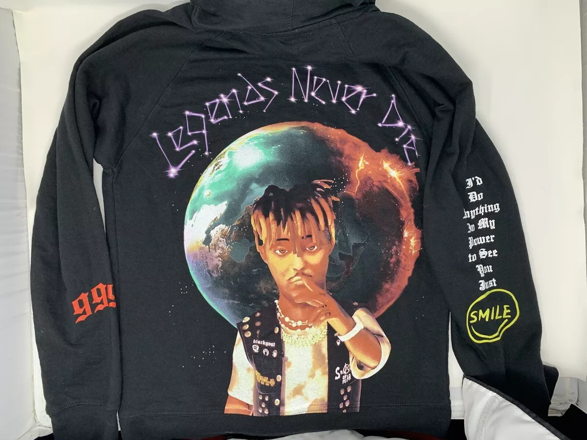 Juice Wrld 999 Club Legends Never Die Hoodie, Custom prints store