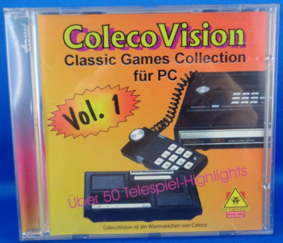 MS-DOS PC -- COLECOVISION CLASSIC GAMES COLLECTION VOL. 1 / CD-ROM