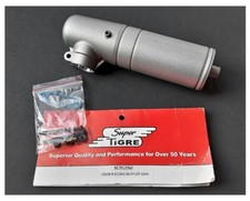 Vintage RC Super Tigre 12523618 Econo Muffler for GS40 Ring Engine New Old Stock