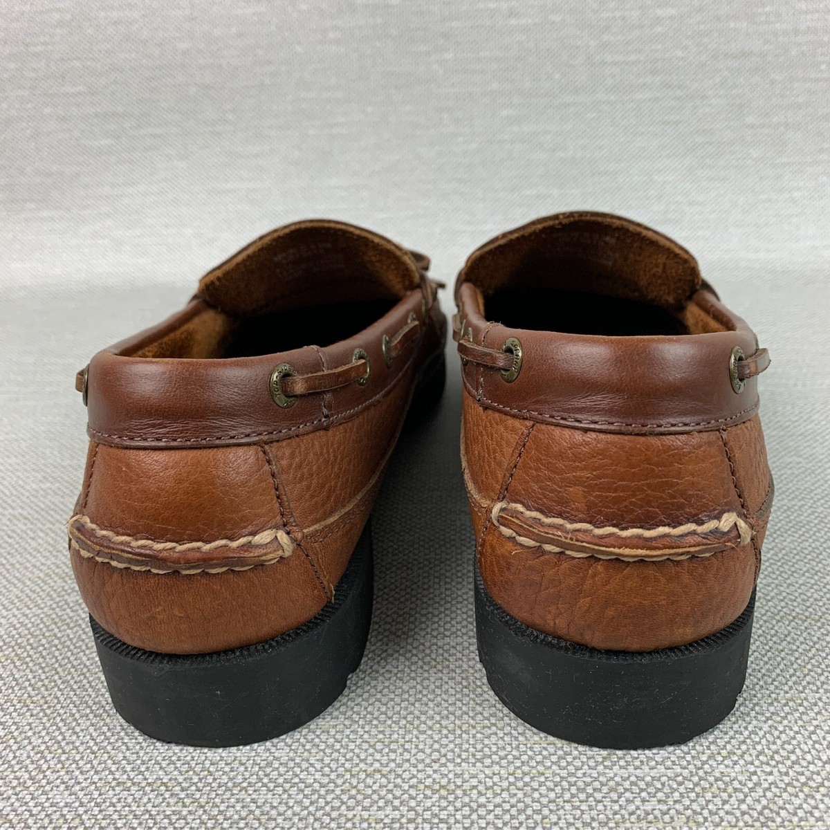 Sperry Top-Sider Brown Leather Tassel Loafers Kiltie Dress Shoes Size 10 Sperry Top-Sider Brown Leather Kiltie Tassel Loafer Boat  main image 4