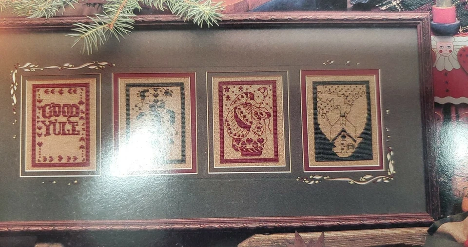 Father Yule [Pamphlet] Sepherds Bush Christmas Cross Stitch Pattern Needlepoint - Image 2 of 4