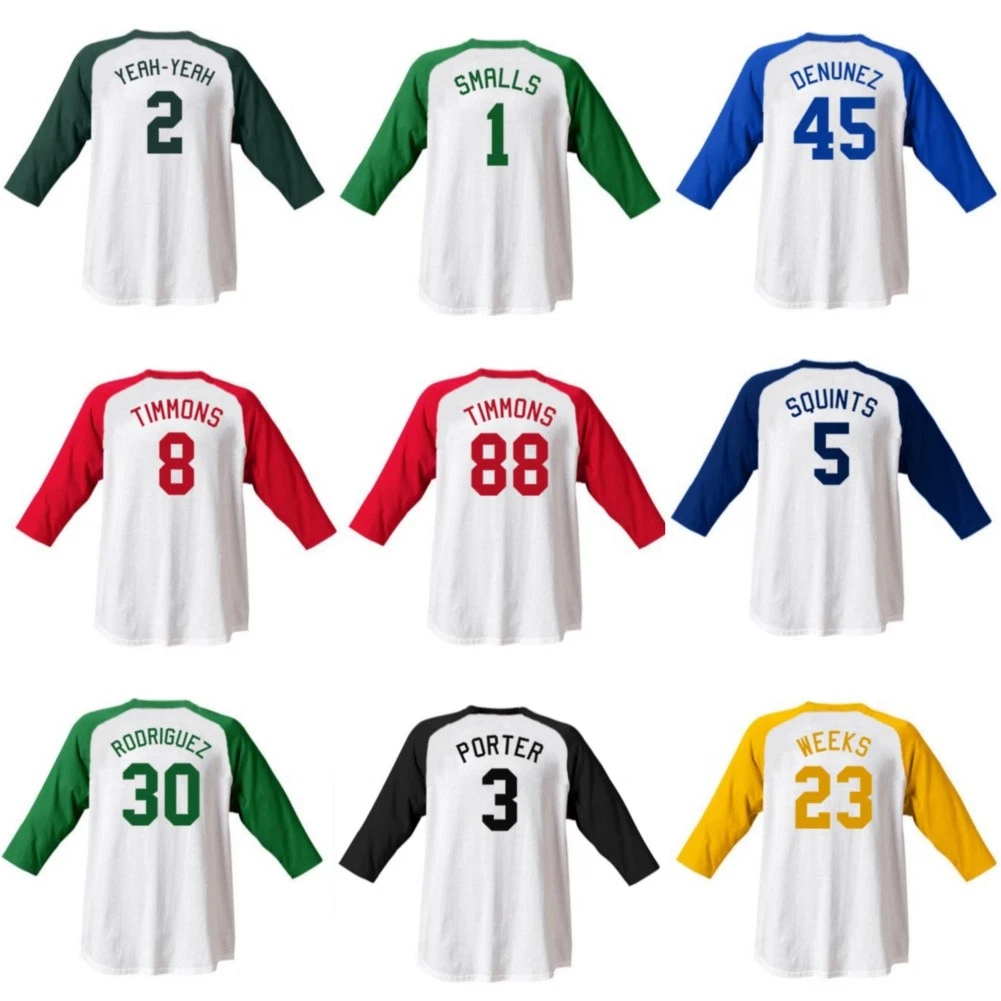 Sandlot Jersey Shirts (Choose Player Name) Sand Lot Costume Baseball Movie