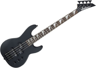 JS Series Concert Bass JS1X, Satin Black, Amaranth Fingerboard