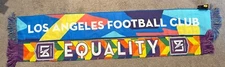 Los Angeles football club equality scarfs