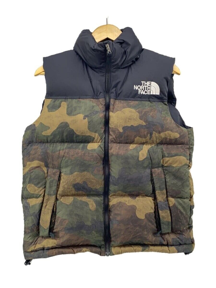 The North Face Men's Novelty Nuptse Vest ND91844 Woodland The North Face Men's Novelty Nuptse Vest ND91844 Woodland