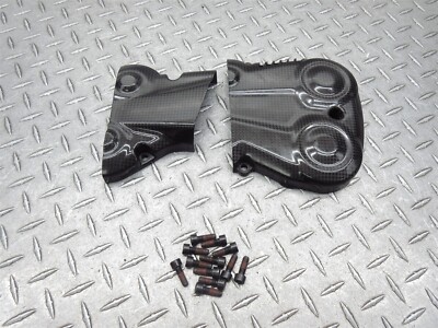 2012 10-12 Ducati Multistrada 1200S Touring OEM Carbon Timing Belt Engine Cover