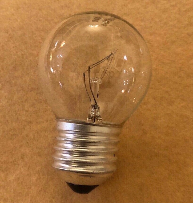 15w 25w 40w 60w Clear Golf Ball Light Bulb Lava Lamp BC ES SBC SES 6 or