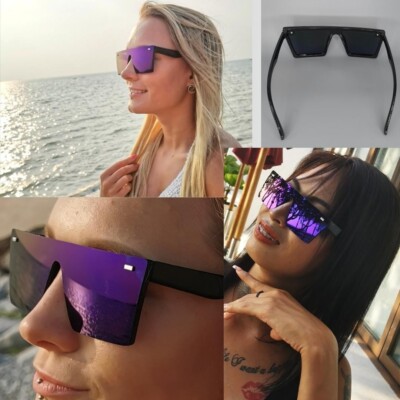 Modell MAFIA markant aggressiv LILA VERSPIEGELT Sonnenbrille XL SET ELITE ZUCHT