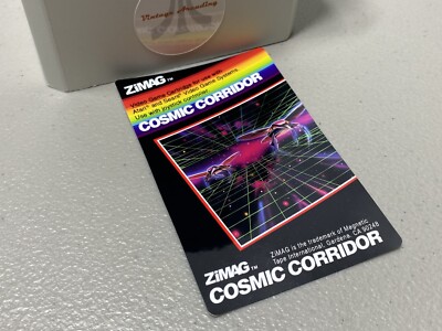 Cosmic Corridor (Atari 2600) Replacement Label