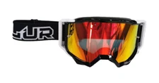 Blur Optics OTG Goggles Over The Glasses MX Motocross RED lens + CLEAR lens
