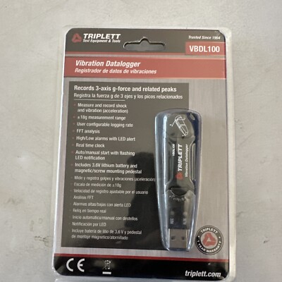 Triplett 3-Axis Vibration Datalogger