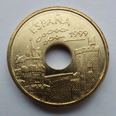 25 PESETAS 1999 SC NAVARRA - Imagen 1 de 2