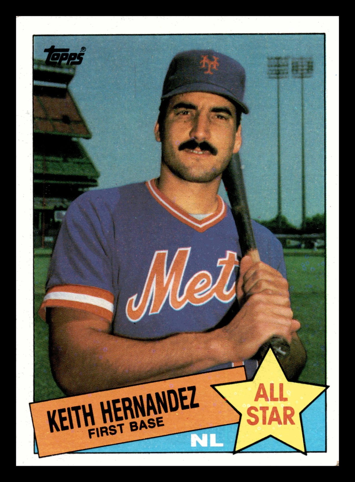 Keith Hernandez 1985 Topps #712 New York Mets Near Mint NM