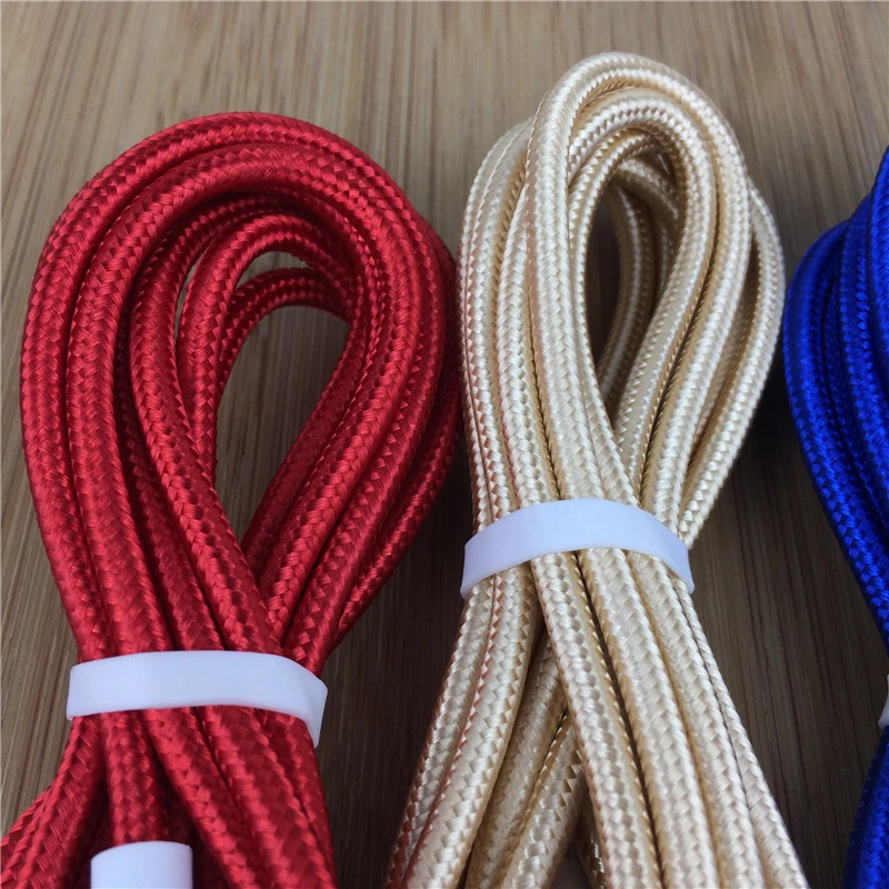 Fast Charge 1M 2M 3M Aluminum Alloy Braided Data Cable For i phone Random Color - Image 4 of 4