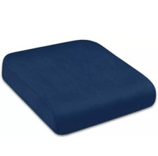 TravelMate Extra Large Memory Foam Seat Cushion Perfect for Office Chair -Velvet