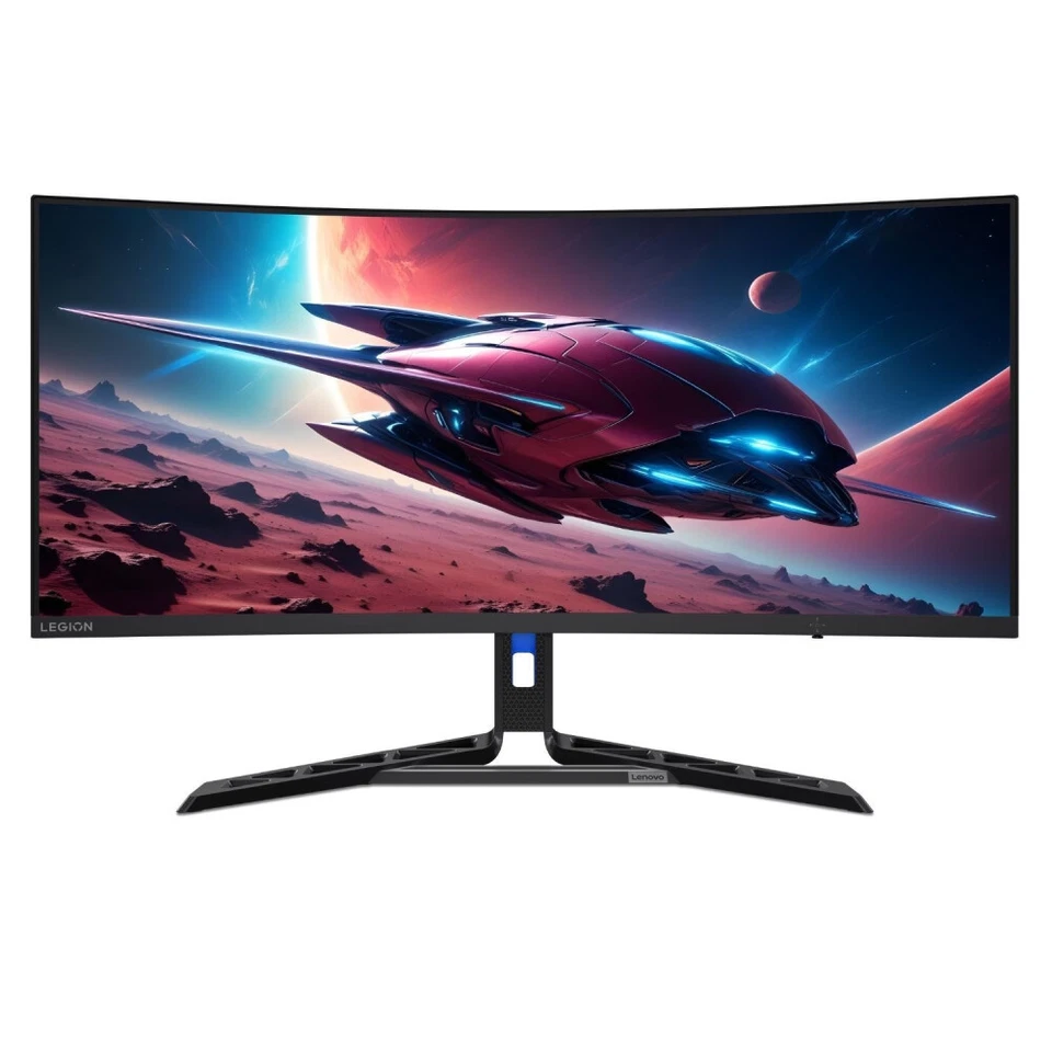 Lenovo R34w-30 34" Curved WQHD 180Hz 0.5ms Freesync Premium Gaming Monitor - Image 2 of 3
