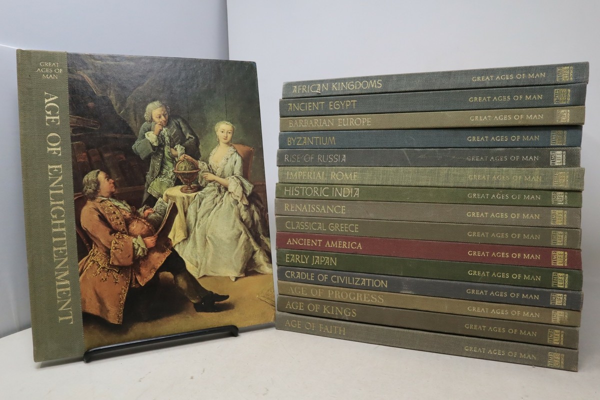 Lot of 16 Time-Life Great Ages of Man Books - Hardcover | eBay