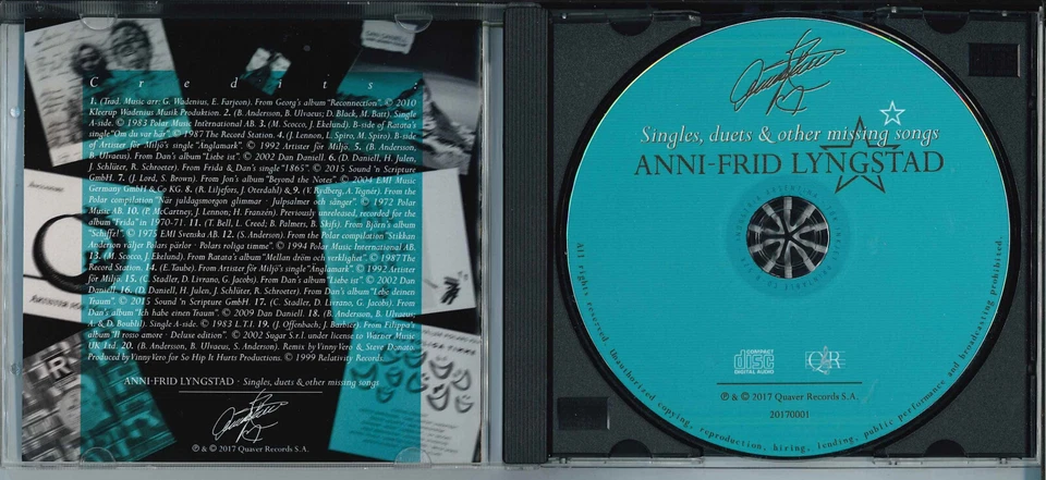 Anni-Frid 'Frida' Lyngstad (ABBA) - Singles, Duets & Other Missing Songs (CD) - Bild 4 von 4