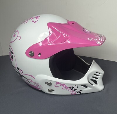 Pure Polaris ATV Motorcycle Dirt Bike Off Road Helmet Dot