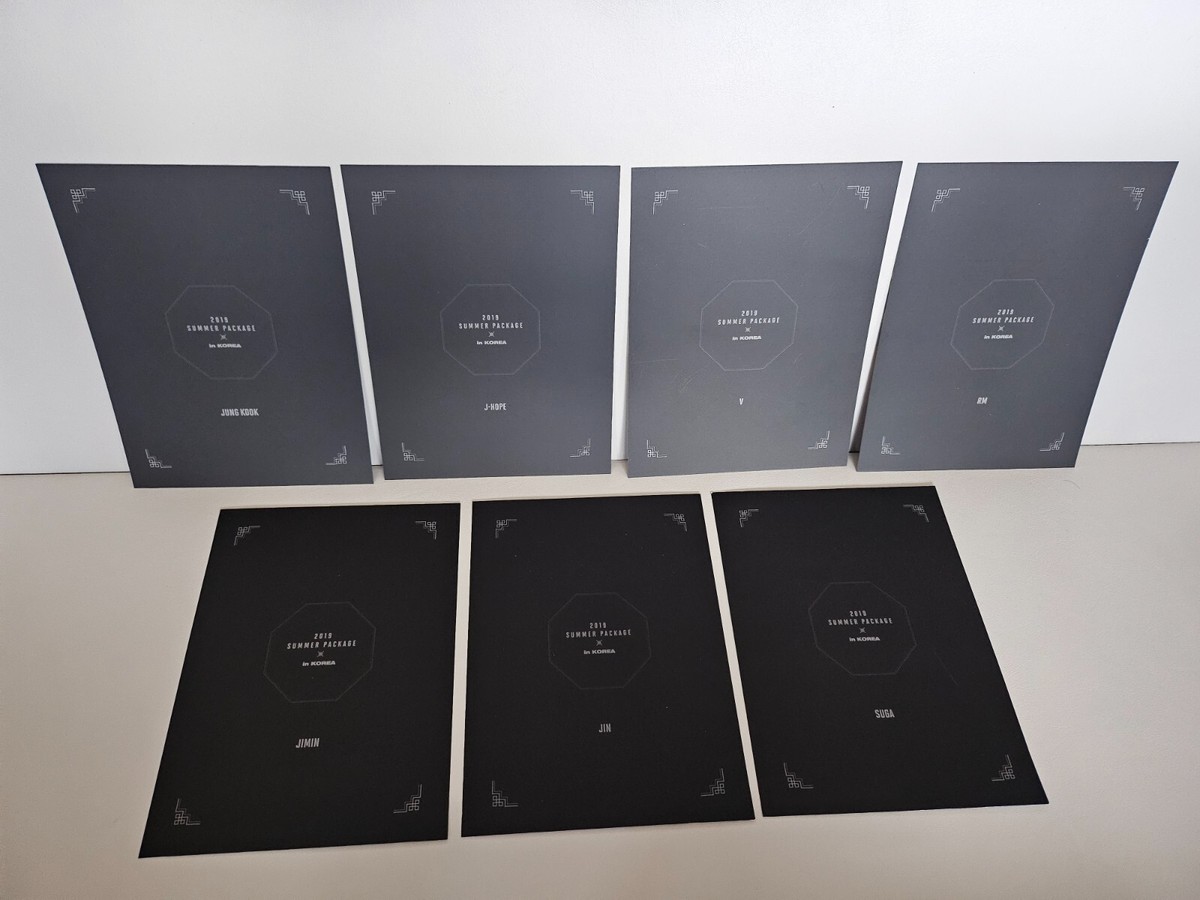 BTS 2019 Summer Package Full Set / Kpop / Bang Tan boys / for