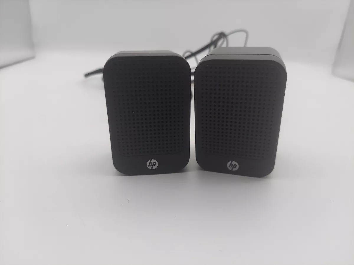 HP LCD Mini Speakers HSTNN SS01 Black