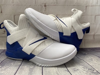 lebron soldier 12 white and blue