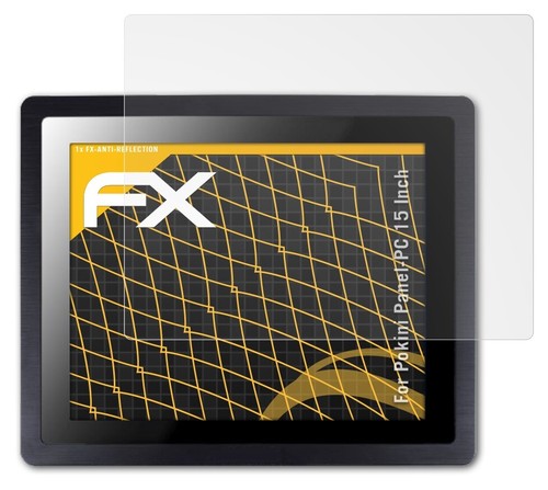 atFoliX Screen Protector voor Pokini Panel-PC 15 Inch mat&schokbestendig - Afbeelding 2 van 8