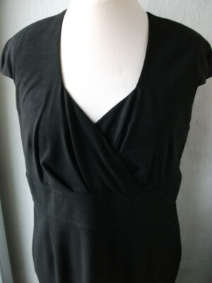 NEU EMILIA LAY Kleid Gr.42 UVP. 160.- Empire-Stil Wickeloptik für Hochzeit schwa