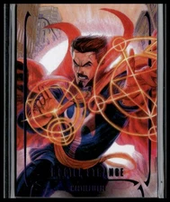 2024 Upper Deck Marvel Masterpieces Nahuel Grego #79 Doctor Strange Purple #/199