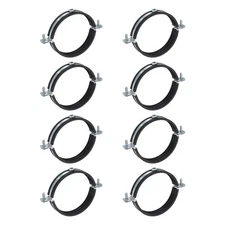 8pcs 4-5/16" Split Ring Pipe Hanger Wall Mount Pipe Bracket Clamp (M8)