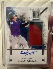 2025 Panini Impeccable - Billy Amick #EJA-BA /99 (AU, MEM, RC)