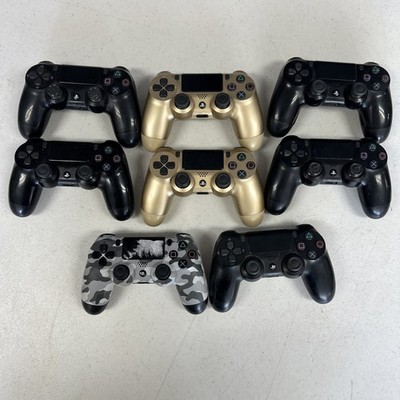 Lot Of 8 Various Colors Defective PS4 Contollers PlayStation CUH-ZCT2U