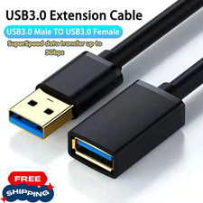 USB 3.0 Extension Cable High Speed Extender Cord Adapter Type A Male to Female