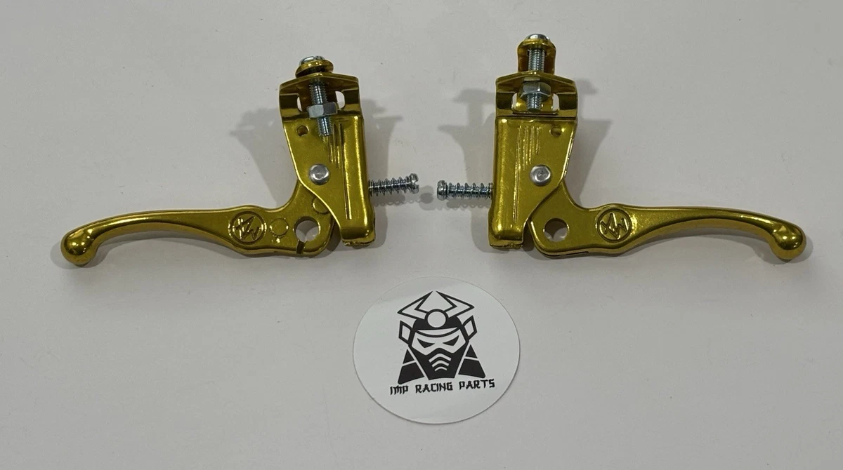 BMX VINTAGE OLD SCHOOL BRAKE LEVER SET DIA COMPE STYLE GOLD MX | eBay