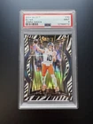 Bo Nix Panini select Concourse ZEBRA rookie RC card, PSA 9 SSP CASE HIT