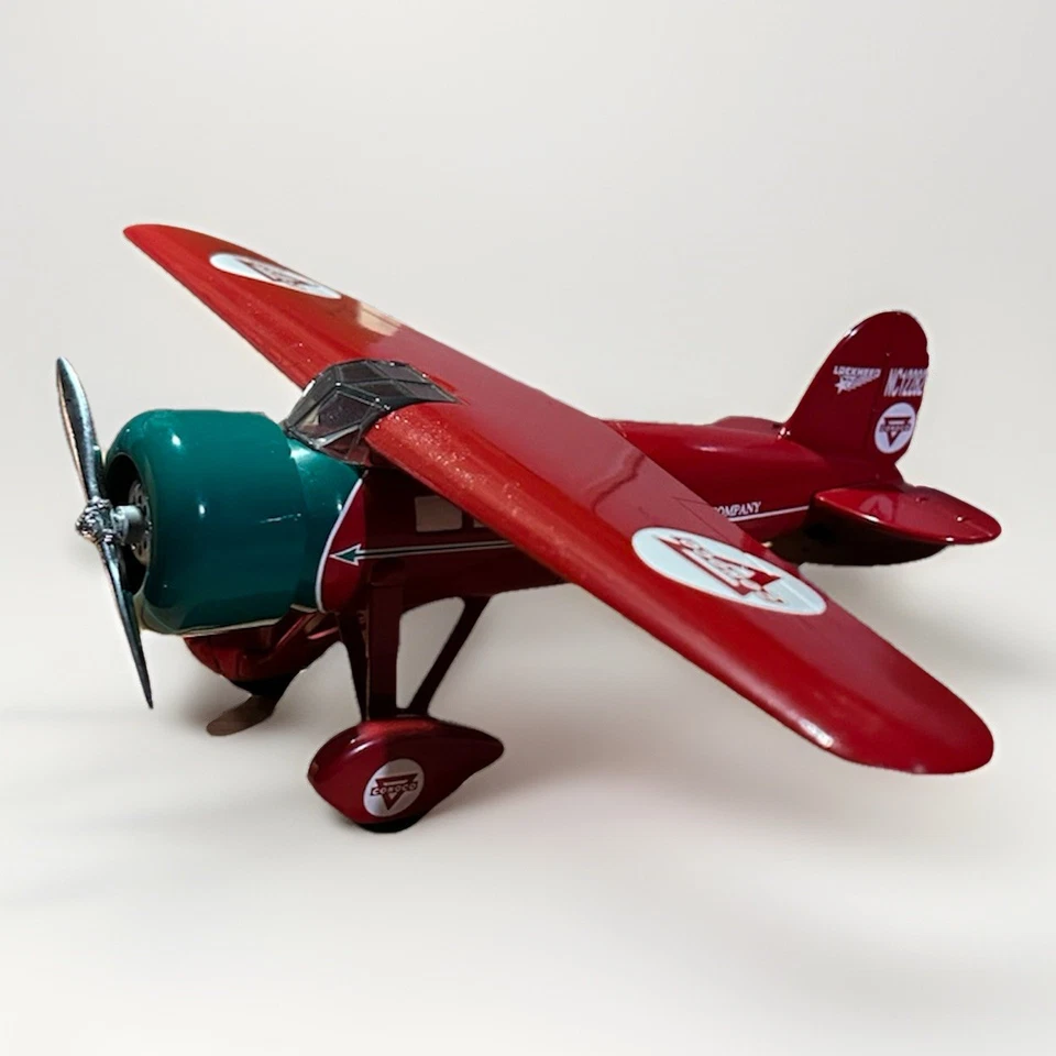 Lockheed Vega 1932 5c Special Conoco Diecast Plane Limited Edition Coin Bank - Image 3 of 4